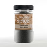 Sesame Seed Black Whole 490g - World of Spice -High Quality- Used by Chefs