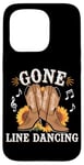 Coque pour iPhone 15 Pro Gone Line Dancing Musique country western Line Dancer