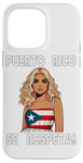 iPhone 14 Pro Max Puerto Rico Se Respeta Rubia Boricua Flag PR Beauty Protest Case