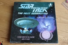 1994 MMB LTD STAR TREK THE NEXT GENERATION ROMULAN CHALLENGE BOARD GAME UNPUNCHE