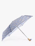 Fulton L927 Curio-2 UV Duck Curio Umbrella, Grey/White