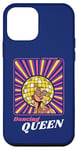 Coque pour iPhone 12 mini Rétro 70s 80s Funky Disco Ball Afro Queen Diva Vintage