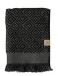 Morocco Guest Towel, 2Pack Home Textiles Bathroom Textiles Towels & Bath Towels Guest Towels Black Mette Ditmer