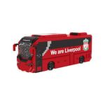 FOCO Officially Licensed Liverpool FC Football BRXLZ Bricks 3D Coach Toy Model - Premier League Construction Toy - 1347 Pieces - Ages 12+ - Sports Merchandise