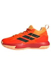 adidas Cross 'Em Up Select Shoes Chaussures de Basket-Ball, Team Orange/Carbon/Team Colleg Gold 2, 28 EU