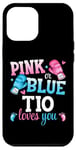 iPhone 15 Plus Pink Or Blue Tio Loves You Boxing Gender Reveal Party Case