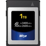 Wise Advanced 1TB (3700MB/Sec) Cfexpress Type B Memory Card