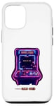 Coque pour iPhone 12/12 Pro Manette de jeu d'arcade rétro classique