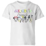 Disney Mickey's Friends Kids' T-Shirt - White - 9-10 ans