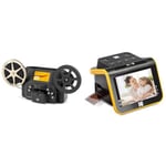 Kodak Reels 8 mm and Super 8 Films Digitizer Converter with Big 5 Inches Screen & Digital Film Scanner, Film and Slide Scanner with 5” LCD Screen