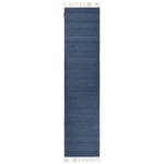 Fringe Teppe 70x300 cm, Dusty Blue