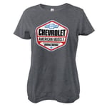 Hybris Chevrolet - American Muscle Girly Tee (DarkGrey,M)