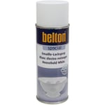 Bombe de peinture Belton émail blanc pour objets électroménager 400ml