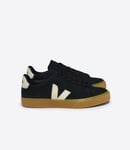 Veja Campo Suede WoMens Black Trainers material_Suede - Size UK 3