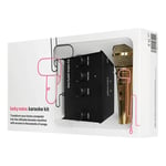 Lucky Voice Party Box Karaoke System Kit With Gold Microphone