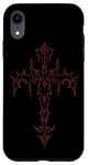 iPhone XR Mall Goth Grunge Aesthetic Gothic Cross Case