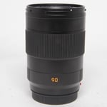Leica Used APO Summicron SL 90mm f/2 ASPH Lens Black Anodised