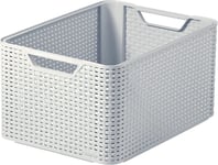 CURVER STYLE Storage Box Large, Grey, 30 Litre