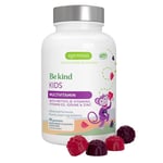 Methylated Kids Multivitamin Gummy, MTHFR Supplement with B-Vitamins & Vitamin D, Clean Ingredients, Age 4+, Sugar Free Berry Flavour, 90 Vegan Gummies, by Igennus