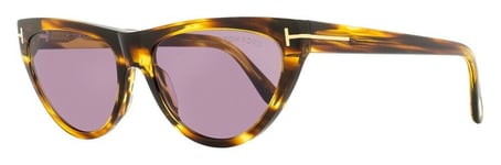 Lunettes de Soleil Tom Ford Femme AMBER-02 TF990 55Y (Havana)