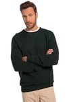 JP 1880 Pull en Laine mélangée avec Motifs, col Rond avec détails, jusqu'à 8 XL Sweater, Vert Sapin, 4XL Homme