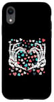 iPhone XR Skeleton Hand Heart Funny Bones Valentine's Day Men Women Case