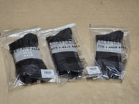 3 PACK - dhb Aeron  Merino Sock 2.0 - Size 2.5 - 6 - Black / White