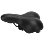 DAUERHAFT Bike Seat Cover Padded Automatic Relief Thicken Hollow Mountain Bicycle Saddle Seat Non Slip,Fit Stationary Bycicle(black)