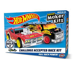 Hot Wheels by Bladez Toyz Pull Back Racer Kit Set - Street Racers Twin Pack with Roger Dodger Car & Super Van - Hot Wheels Maker Kitz - Easy-to-Build Eco-Friendly Fun & STEM Learning for Kids