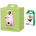 Fujifilm Instax Mini 12, Blossom Pink + Instax Mini (10 kpl)