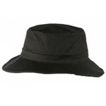 Chapeau Bob coton huile Noir imperméable Finistère-59