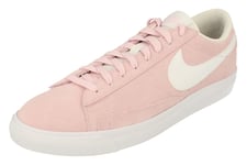 Nike Blazer Low Suede Mens Pink Trainers - Size UK 6