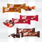 Slim Fast Mixed Pack  6x25g Snack Bars 2 Chocolate ,Caramel, Strawberry Diet