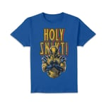 Deadpool & Wolverine Holy Snikt! Unisex T-Shirt - Blue - S