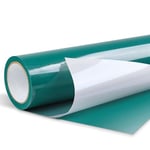 Vinyle Adhésif Vert, 30 x 500 cm PET Vinyle adhésif Blanc pour Cricut, Silhouette Cameo, Vinyle permanent pour Cadeaux de Bricolage, Mug, Fenêtre, Céramique, Plastique