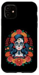 Coque pour iPhone 11 La Catrina Souls Day Of Dead Day of Los Muertos Halloween