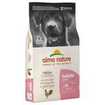 Almo Nature Holistic Medium Puppy Kyckling & ris - Ekonomipack: 2 x 12 kg