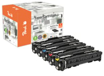 Peach-lasertoner som passar till HP 207A Lasertoner Multi-Plus W2210-3A, 5-pack