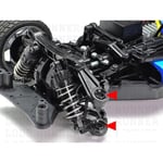 4PCS Aluminum Alloy Low Friction Suspension Balls 54559 for Tamiya RC Car Models