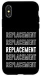 Coque pour iPhone X/XS Pièce de rechange