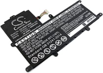 Kompatibelt med HP Stream 11-Y000NS, 7,6V, 4800mAh