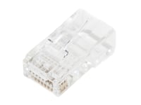 Digitus Rj45-Kontakt (8P8c) Digitus Cat.5E Rak Oskärmad, Awg 26-24, Förpackning Med 100 St.