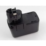 Vhbw - Batterie NiMH 1500mAh (12V) pour outils électriques Powertools Tools Bosch psr 12VES