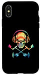 iPhone X/XS Skull Tie Dye Metal Detector Treasure Hunting Metal Detector Case