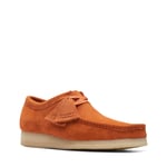 Clarks Wallabee 26173637 Mens Orange Oxfords & Lace Ups Casual Shoes