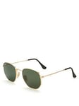 Ray-Ban Hexagonal Sunglasses - Gold