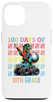 iPhone 13 100 Days of School Monster Truck 100th Day of School Boys Case