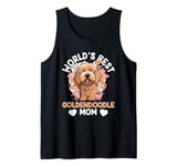 Goldendoodle Dog Breed Pet World's Best Goldendoodle Mom Tank Top