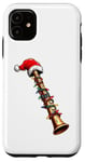 iPhone 11 Flute Instrument Christmas Hat Xmas Case