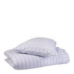 Home by Ilse Jacobsen - Bedding Collection dynetrekk 140x220+50x70 cm powder blue stripes